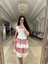Load image into Gallery viewer, pink ruffle skirt
